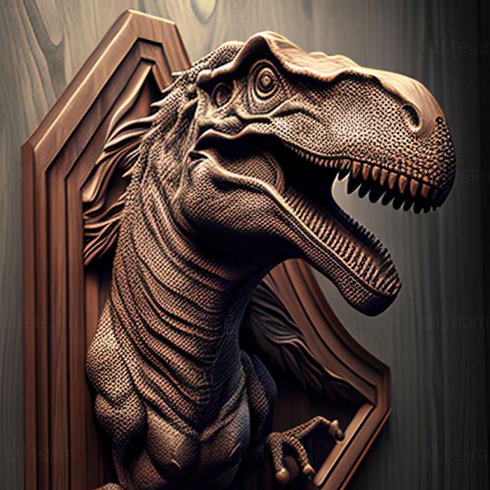 3D модель Пізанозавр (STL)